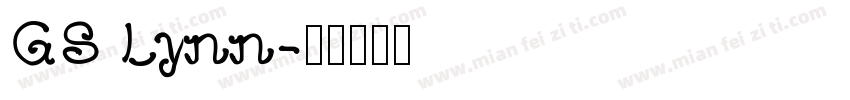 GS Lynn字体转换